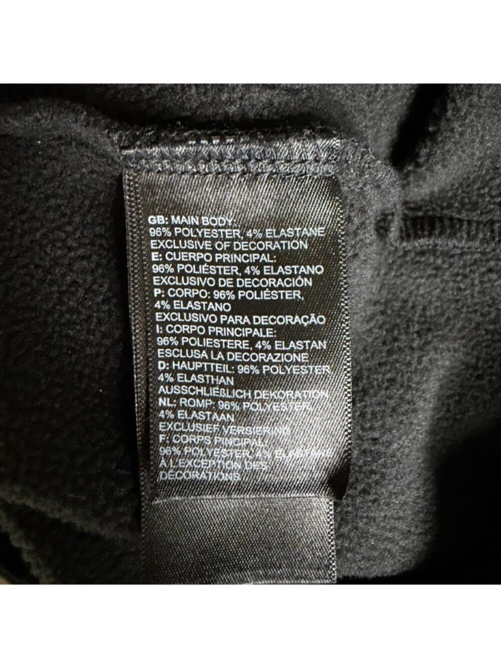 The North Face Black Canyonlands 1/4 Zip Sweatshirt Medium Lightweight Fleece Li - Picture 7 of 7